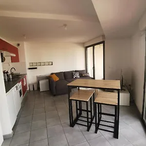 Appartement T1bis Moderne, Lumineux, Belle-vue, Patte D'oie, Parking, Toulouse